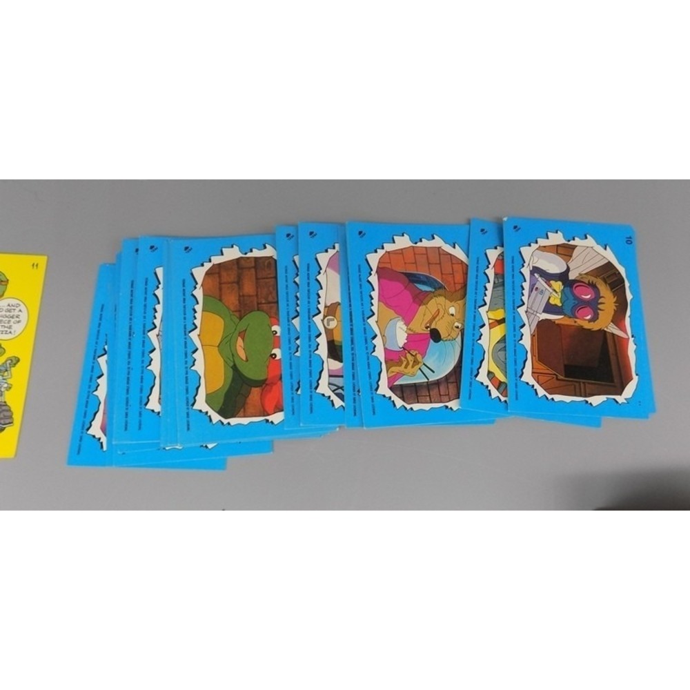 Vintage TMNT 130 Cards And  23 Stickers Assorted From Different Sets Movie Topps - Picture 3 of 12